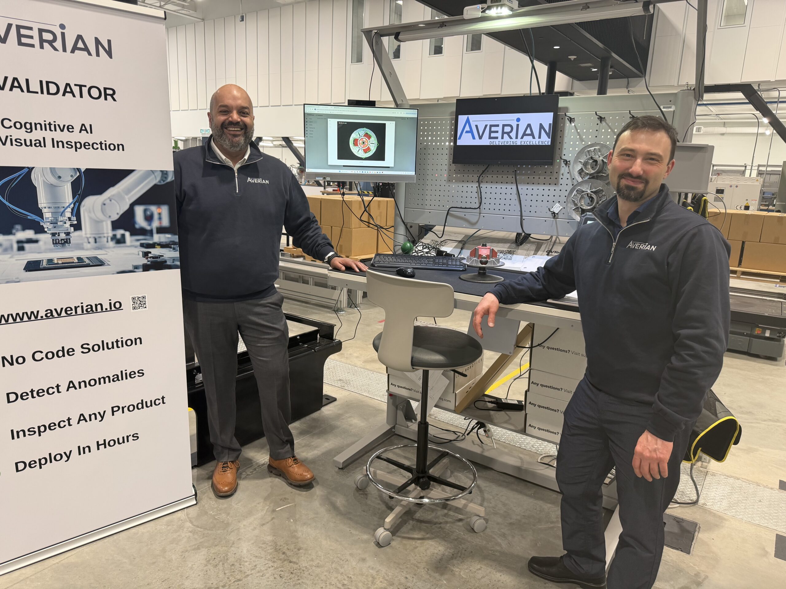 Averian Showcases AI Validator at Launch of Advanced Manufacturing Living Lab